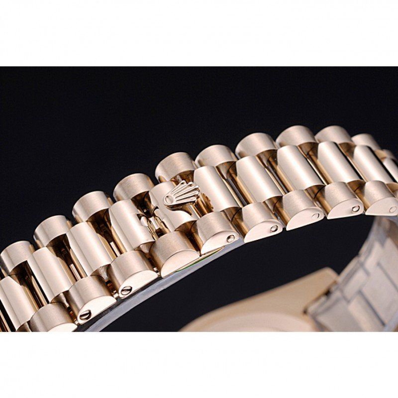 Rolex Day-Date White Dial Gold Bracelet 622546 - Image 6