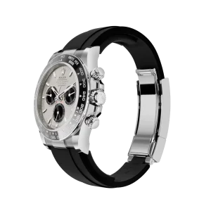 Super Clone Rolex Daytona White Gold Black Dial m126519ln-0006 - Image 4