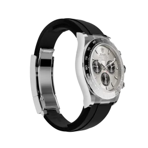 Super Clone Rolex Daytona White Gold Black Dial m126519ln-0006 - Image 3