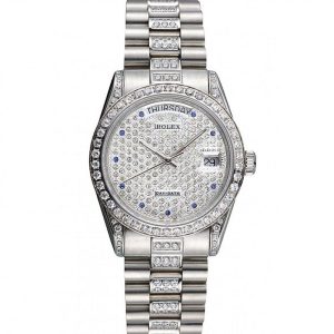 Super Clone Rolex Day-Date Diamonds-SRL182 621612 - Image 12