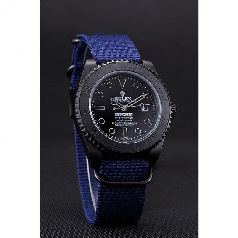Rolex Stealth Submariner Blue 621994 - Image 3