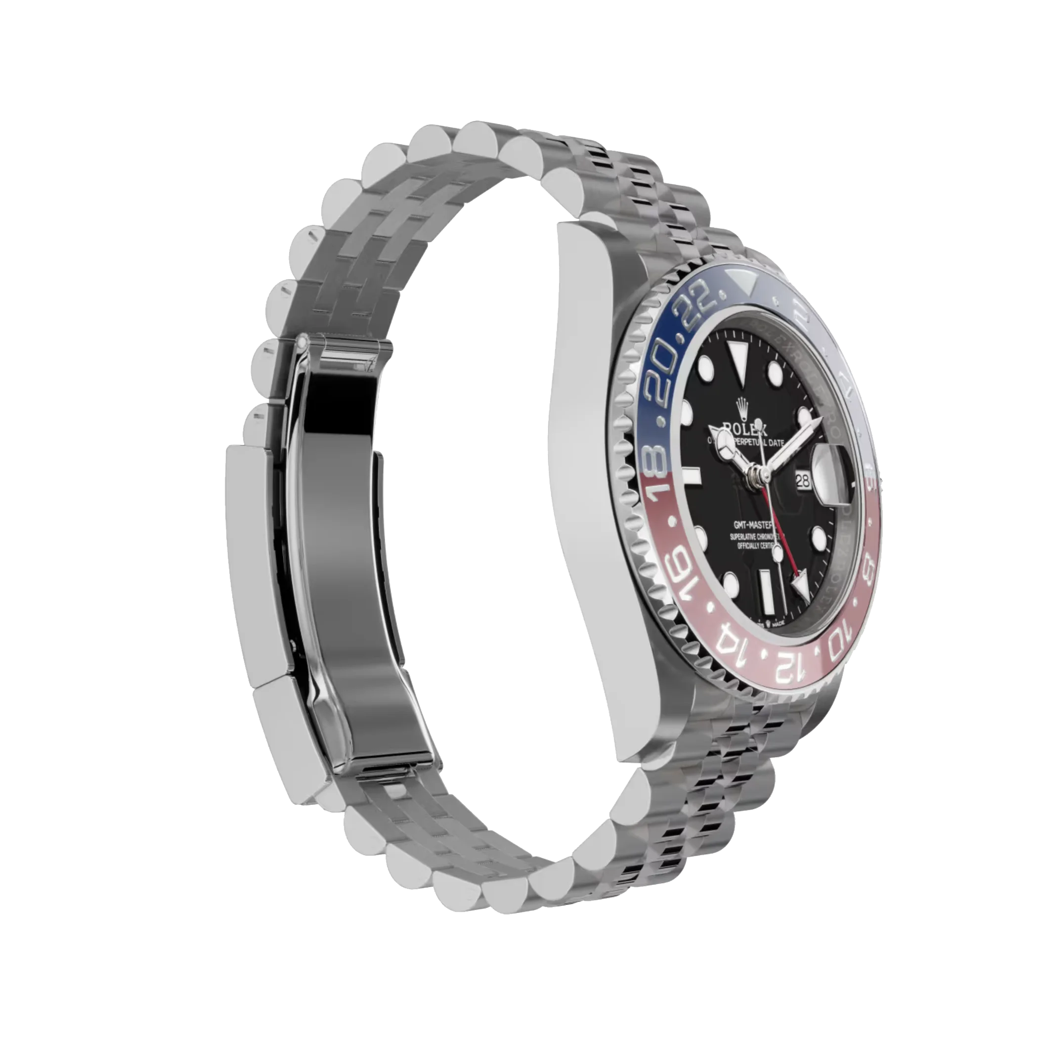 Rolex GMT-Master II 126710BLRO (Pepsi) on Jubilee - Imagen 5