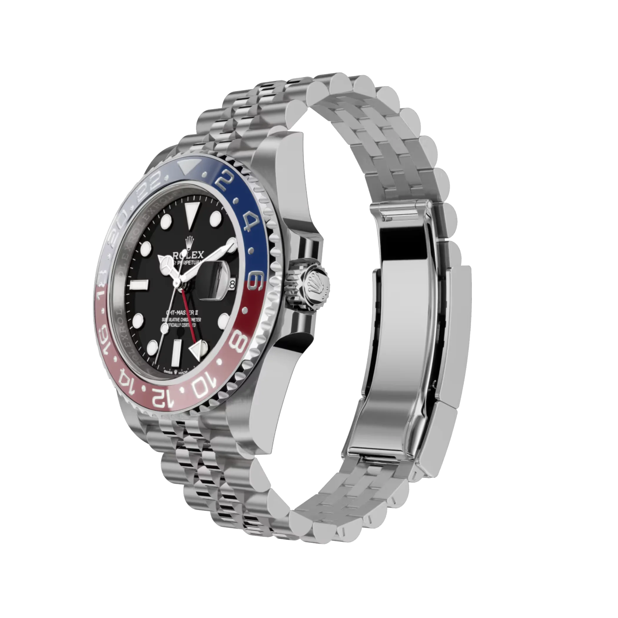 Rolex GMT-Master II 126710BLRO (Pepsi) on Jubilee - Imagen 4