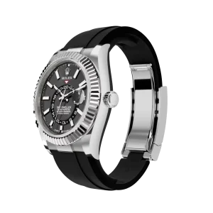 Alternative view of Rolex Sky-Dweller: Oyster, 42 mm, White gold, Bright black dial, m336239-0002