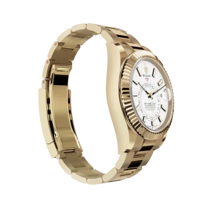 Rolex Sky-Dweller: 42 mm, Yellow gold with an intense white dial and an Oyster bracelet, m336938-0003 - Image 5