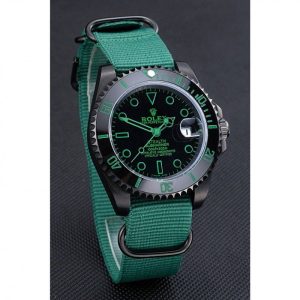 Rolex Stealth Submariner Green Nylon Strap 622009 - Imagen 3