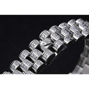 Super Clone Rolex DateJust Diamond Dial Stainless Steel 622022 - Image 7