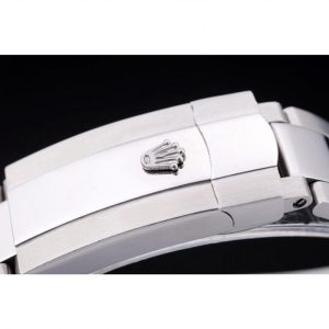 Rolex Day-Date Polished Silver Bezel White Dial 7470 - Imagen 6