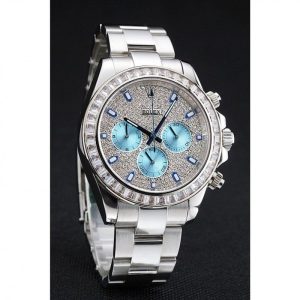Super Clone Rolex Cosmograph Daytona Diamond Dial Stainless Steel Case And Bracelet 1454251 - Imagen 3