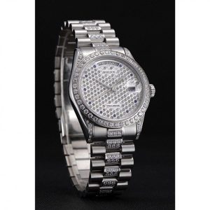 Super Clone Rolex Day-Date Diamonds-SRL182 621612 - Image 3
