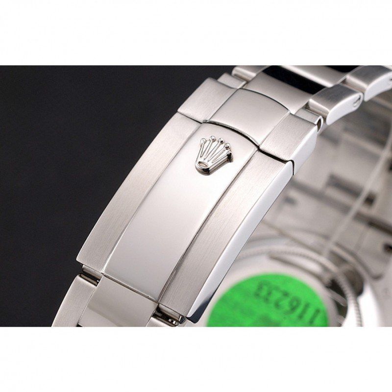 Rolex Oyster Perpetual Red Grape Dial Stainless Steel Case And Bracelet – Image 6