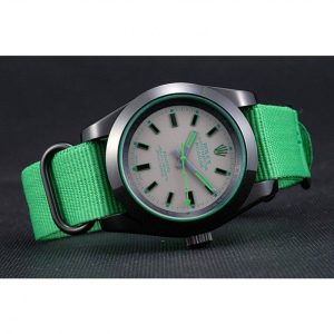 Rolex Milgauss Bamford Green Nylon Strap 622004 - Image 4