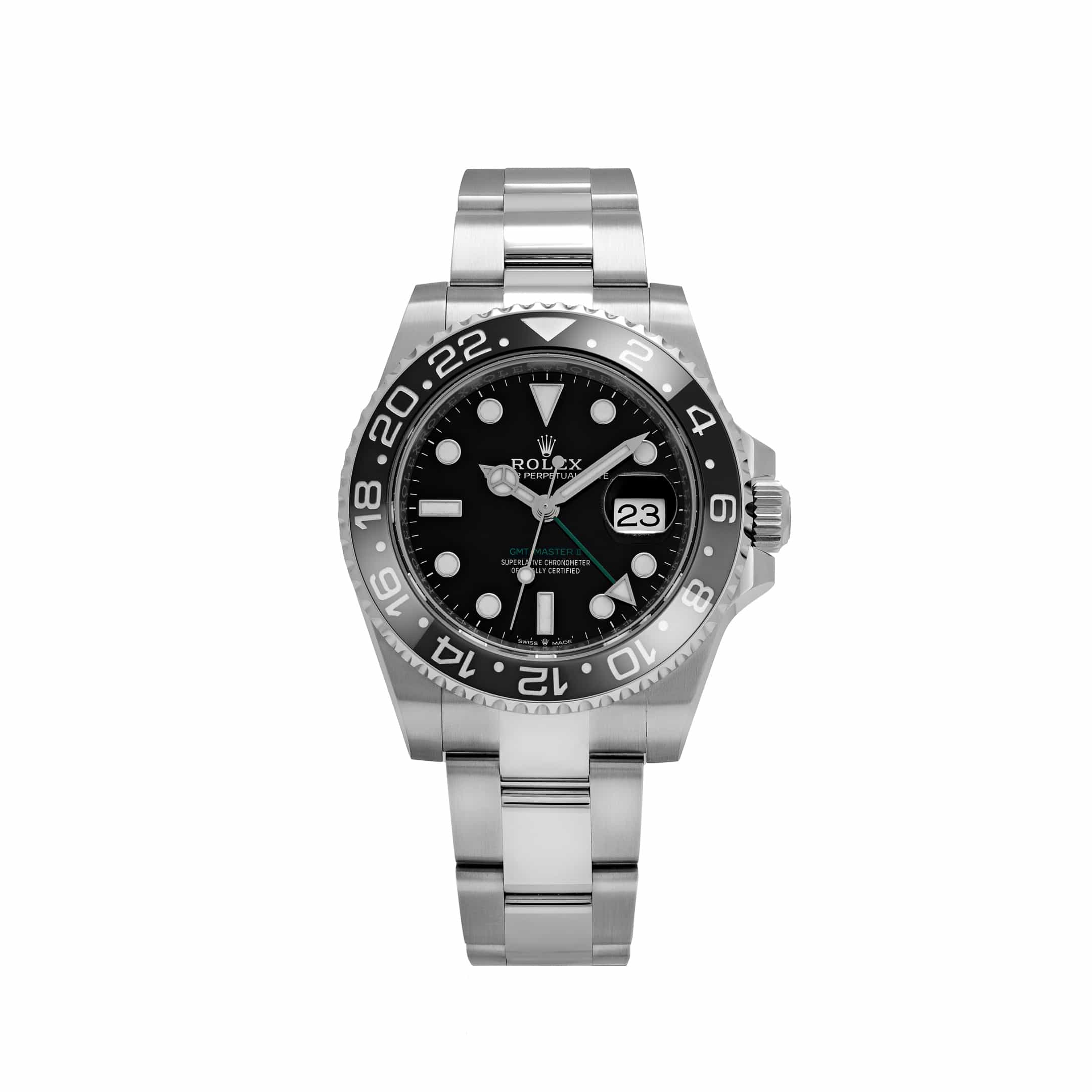 Super Clone Rolex GMT-Master II 126710GRNR “Bruce Wayne” Oyster 2024