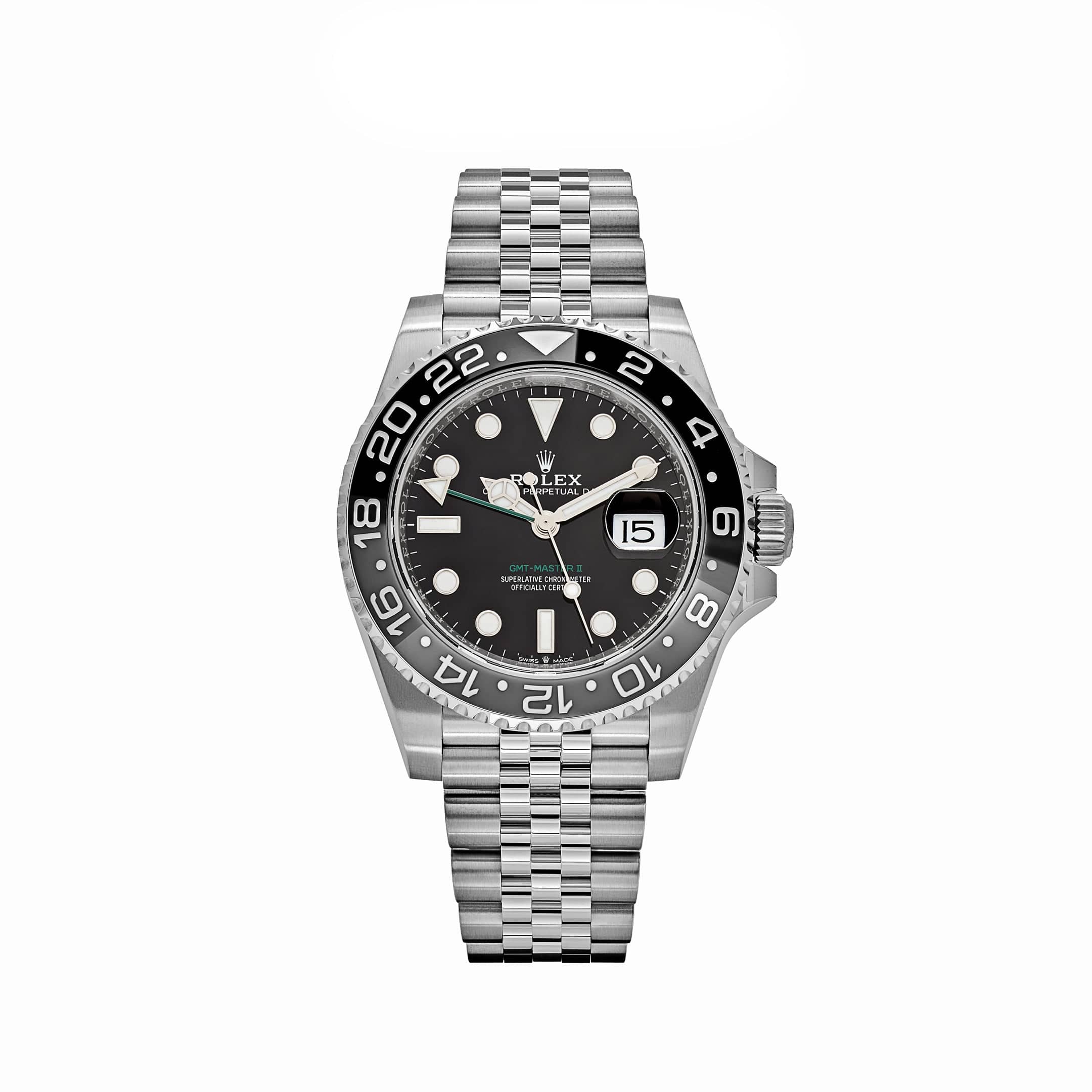 Super Clone Rolex GMT-Master II 126710GRNR “Bruce Wayne” Jubilee 2024