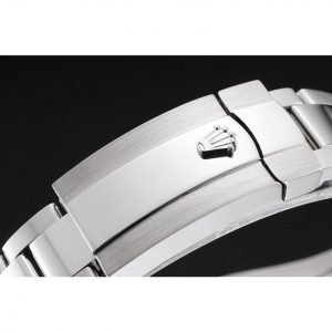 Super Clone Rolex Milgauss Black Dial Orange Markings Stainless Steel Case And Bracelet - Image 8