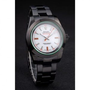 Rolex Milgauss Pro-Hunter Tinted Green Saphire White Dial PR116610 - Imagen 3