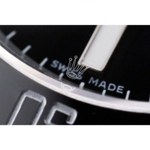 Super Clone Rolex Submariner Pro-Hunter Black Fabric Strap Black Dial - Image 9