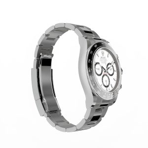 Super Clone Rolex Daytona Panda Black Bezel White Dial m126500ln-0001 - Imagen 5