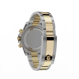 Alternative view of Super Clone Rolex Daytona Yellow Gold White Dial m126503-0001