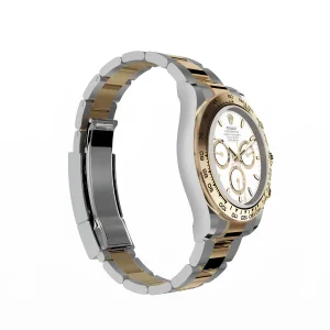 Super Clone Rolex Daytona Yellow Gold White Dial m126503-0001 - Image 4