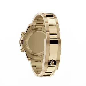 Super Clone Rolex Daytona Yellow Gold Black Dial m126508-0002 - Image 3