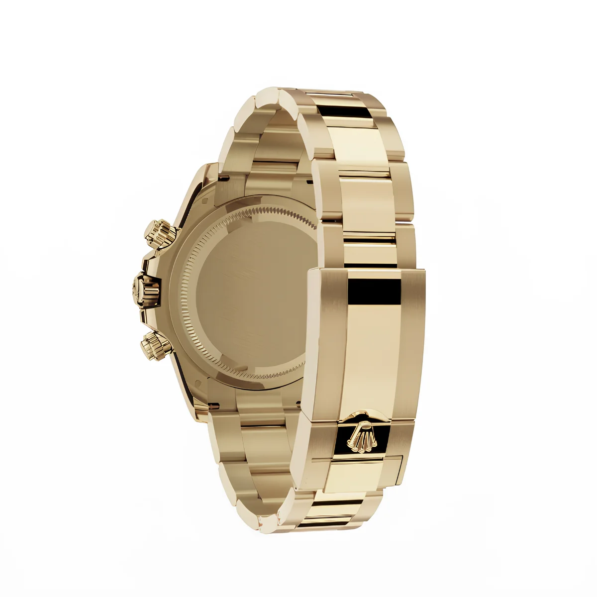 Super Clone Rolex Daytona Yellow Gold Black Dial m126508-0002 - Image 3