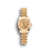 Super Clone Rolex Lady-Datejust Champagne Dial Diamond Bezel Gold Jubilee Bracelet 1454096
