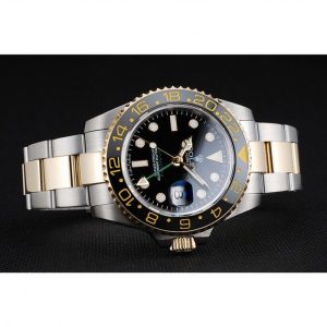 Super Clone Rolex GMT Master Black Bezel Black Dial 80295 - Image 4