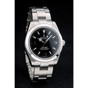 Super Clone Rolex Explorer Stainless Steel Bezel Black Dial 42002 - Image 3