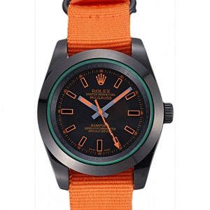 Rolex Milgauss Bamford Orange Nylon Strap 622003 - Image 12