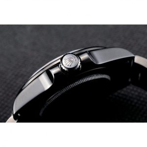 Super Clone Rolex Explorer Black Ceramic Bezel Black Dial Watch 98240 - Imagen 9