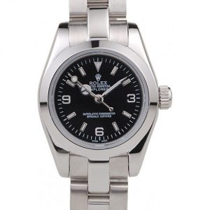 Rolex Explorer Polished Stainless Steel Black Dial 98089 - Image 11