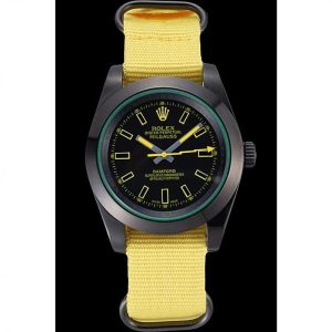 Rolex Milgauss Bamford Yellow Nylon Strap 621999 - Image 2