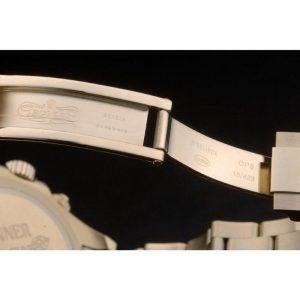 Super Clone Rolex Daytona Rose Gold Rainbow Crystal Bezel 80251 - Image 7
