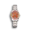 Rolex Datejust Pearlmaster 39 Cognac Dial Stainless Steel Case And Bracelet