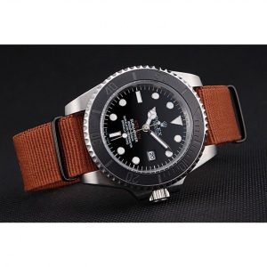 Rolex Submariner STEALTH MK III Brown Fabric Band rl425 621387 - Image 5