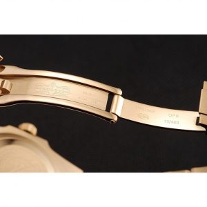 Super Clone Rolex Submariner Skull Limited Edition Black Dial Gold Case And Bracelet 1454071 - Image 7