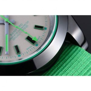 Rolex Milgauss Bamford Green Nylon Strap 622004 - Image 6