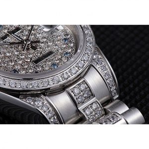 Super Clone Rolex DateJust Diamond Dial Stainless Steel 622021 - Image 9