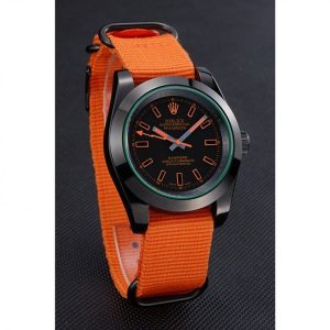 Rolex Milgauss Bamford Orange Nylon Strap 622003 - Image 3