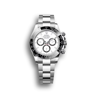 Super Clone Rolex Daytona Panda Black Bezel White Dial m126500ln-0001