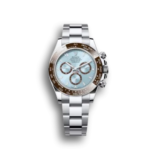Super Clone Rolex Daytona Platona Ice Blue Dial m126506-0001