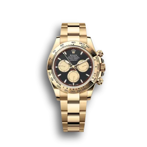 Super Clone Rolex Daytona Yellow Gold Black Dial m126508-0002