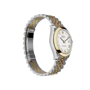 Rolex Datejust: 31 mm, Oystersteel and yellow gold, white dial, Jubilee bracelet, m278243-0002 - Image 4