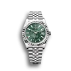 Rolex Sky-Dweller: 42 mm, White gold with a mint green dial and a Jubilee bracelet, m336934-0002