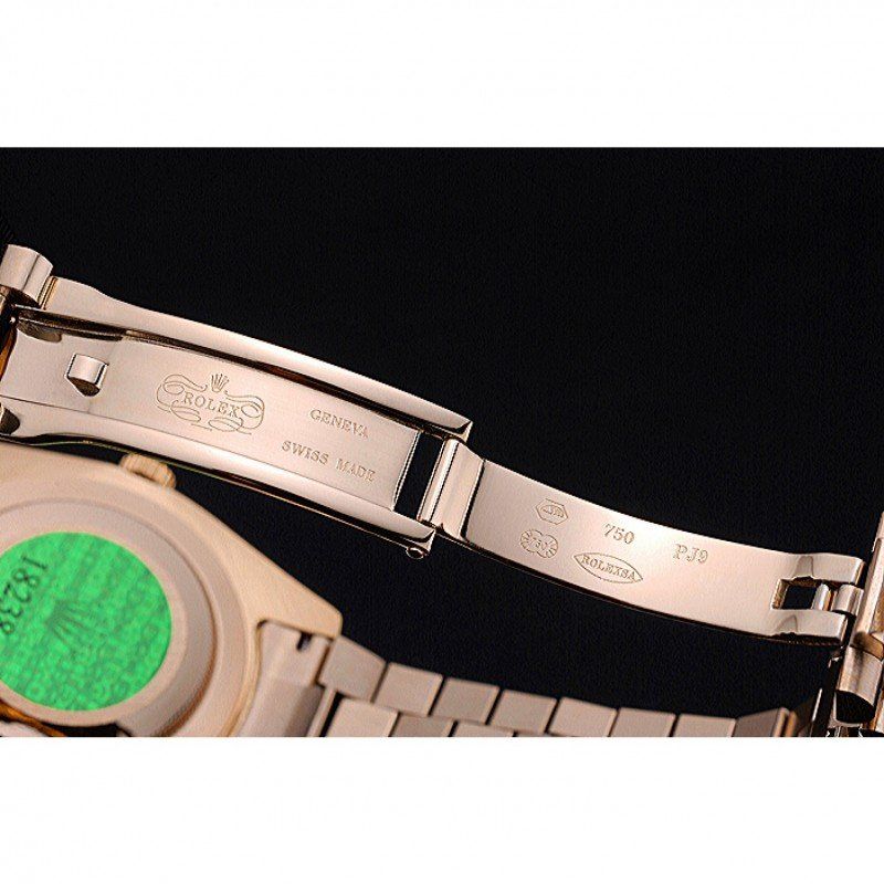Rolex Day-Date White Dial Gold Bracelet 622546 - Image 7