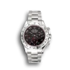 Super Clone Rolex Daytona Stainless Steel Bracelet Black Dial 80296