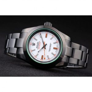 Rolex Milgauss Pro-Hunter Tinted Green Saphire White Dial PR116610 - Imagen 5