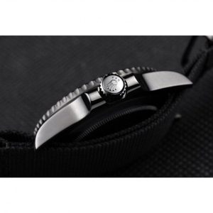 Super Clone Rolex GMT Master II Pro-Hunter Black Fabric Strap Black Dial – Bild 8