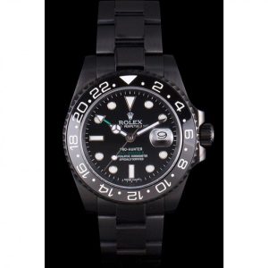 Alternative view of Rolex GMT Master II Full PVD Pro-Hunter Edition